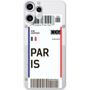 Прозорий чохол BoxFace Nothing CMF Phone 2 Pro Ticket Paris