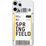 Прозорий чохол BoxFace Nothing CMF Phone 2 Pro Ticket Springfield