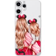 Прозорий чохол BoxFace Nothing CMF Phone 2 Pro Mouse Girls