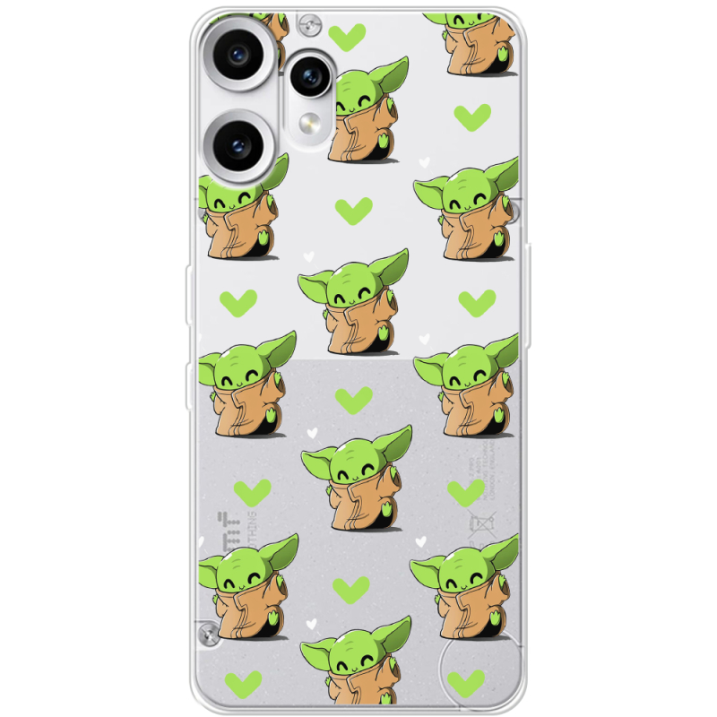 Прозорий чохол BoxFace Nothing CMF Phone 2 Pro Pattern Baby Yoda