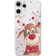 Прозорий чохол BoxFace Nothing CMF Phone 2 Pro Winter Deer