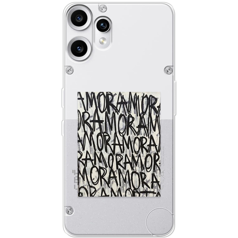 Прозорий чохол BoxFace Nothing CMF Phone 2 Pro Amor Amor