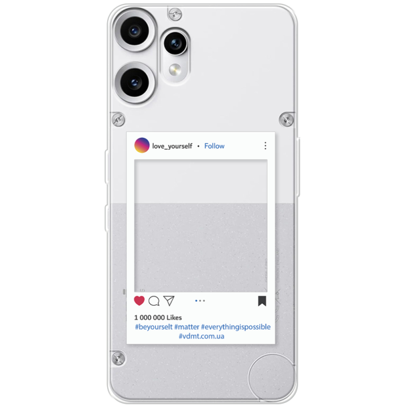 Прозорий чохол BoxFace Nothing CMF Phone 2 Pro Insta