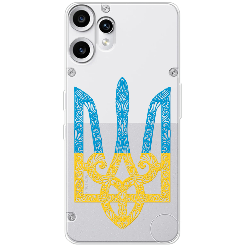 Прозорий чохол BoxFace Nothing CMF Phone 2 Pro Gold Trident