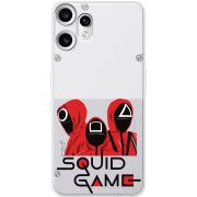 Прозорий чохол BoxFace Nothing CMF Phone 2 Pro siquid game люди в красном