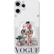 Прозорий чохол BoxFace Nothing CMF Phone 2 Pro VOGUE