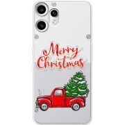 Прозорий чохол BoxFace Nothing CMF Phone 2 Pro Holiday Car