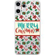 Прозорий чохол BoxFace Nothing CMF Phone 2 Pro Vintage Christmas Pattern
