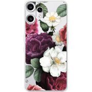 Прозорий чохол BoxFace Nothing CMF Phone 2 Pro Floral Dark Dreams