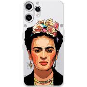 Прозорий чохол BoxFace Nothing CMF Phone 2 Pro Фрида Кало