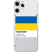 Прозорий чохол BoxFace Nothing CMF Phone 2 Pro Pantone вільний синій