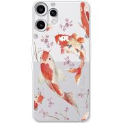 Прозорий чохол BoxFace Nothing CMF Phone 2 Pro Japanese Koi Fish