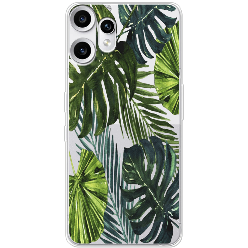 Прозорий чохол BoxFace Nothing CMF Phone 2 Pro Palm Tree