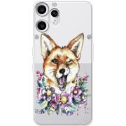 Прозорий чохол BoxFace Nothing CMF Phone 2 Pro Winking Fox