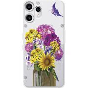 Прозорий чохол BoxFace Nothing CMF Phone 2 Pro My Bouquet