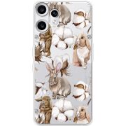 Прозорий чохол BoxFace Nothing CMF Phone 2 Pro Cotton and Rabbits
