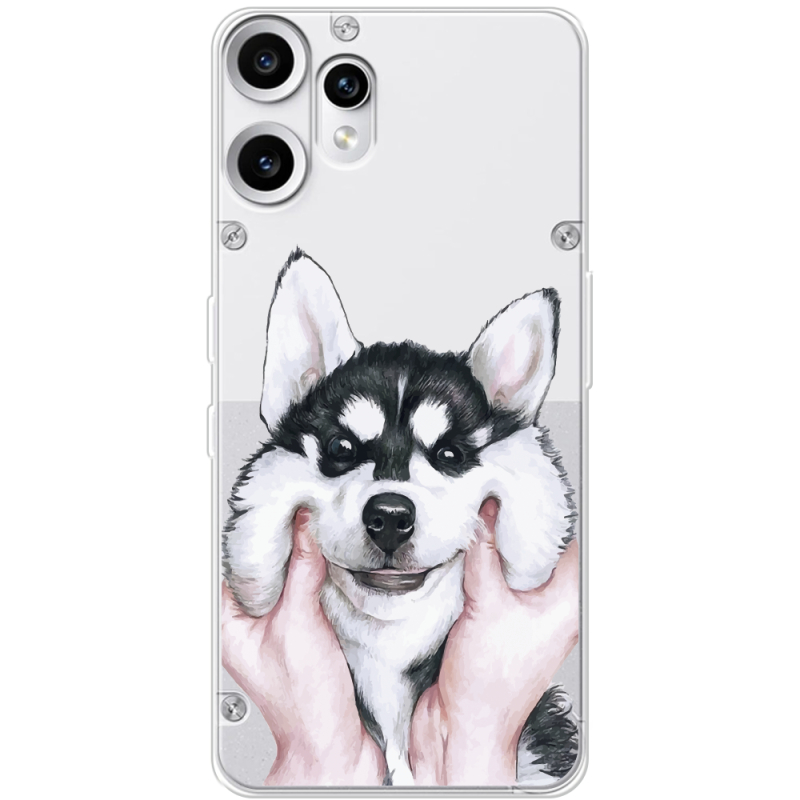 Прозорий чохол BoxFace Nothing CMF Phone 2 Pro Husky
