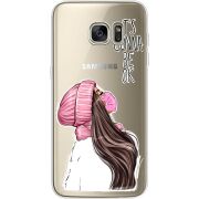 Прозрачный чехол Uprint Samsung G935 Galaxy S7 Edge It's Gonna Be OK