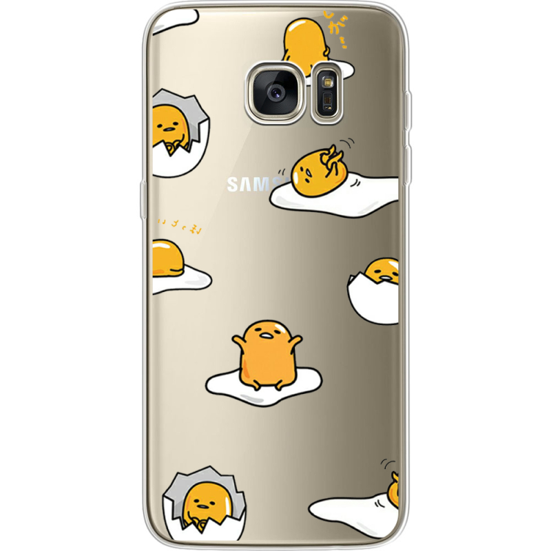 Прозрачный чехол Uprint Samsung G935 Galaxy S7 Edge Gudetama