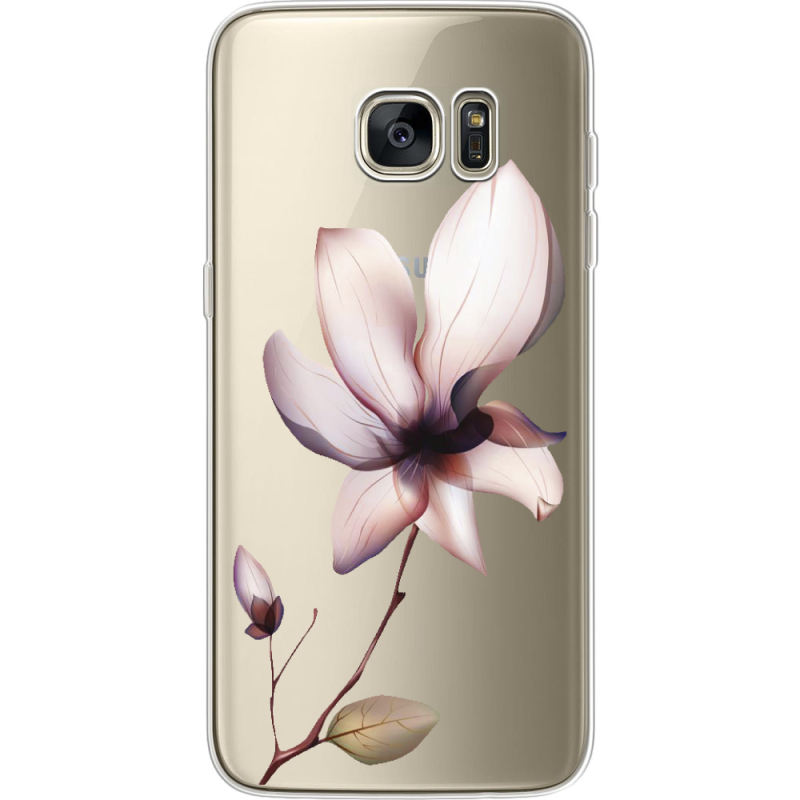 Прозрачный чехол Uprint Samsung G935 Galaxy S7 Edge Magnolia