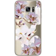 Прозрачный чехол Uprint Samsung G935 Galaxy S7 Edge Chinese Magnolia