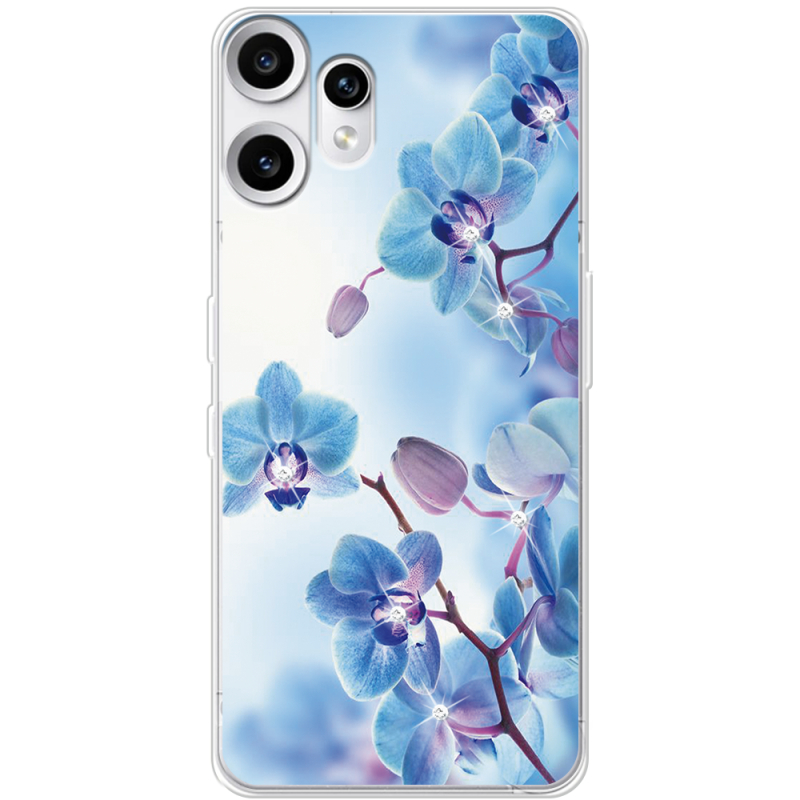 Чохол зі стразами Nothing CMF Phone 2 Pro Orchids