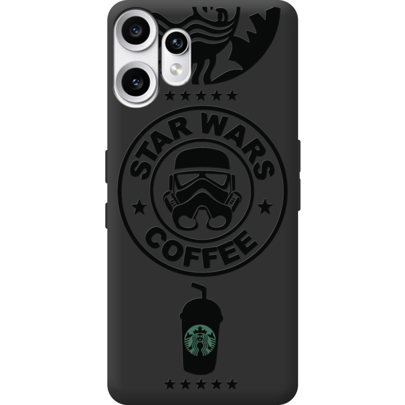 Чорний чохол BoxFace Nothing CMF Phone 2 Pro Dark Coffee
