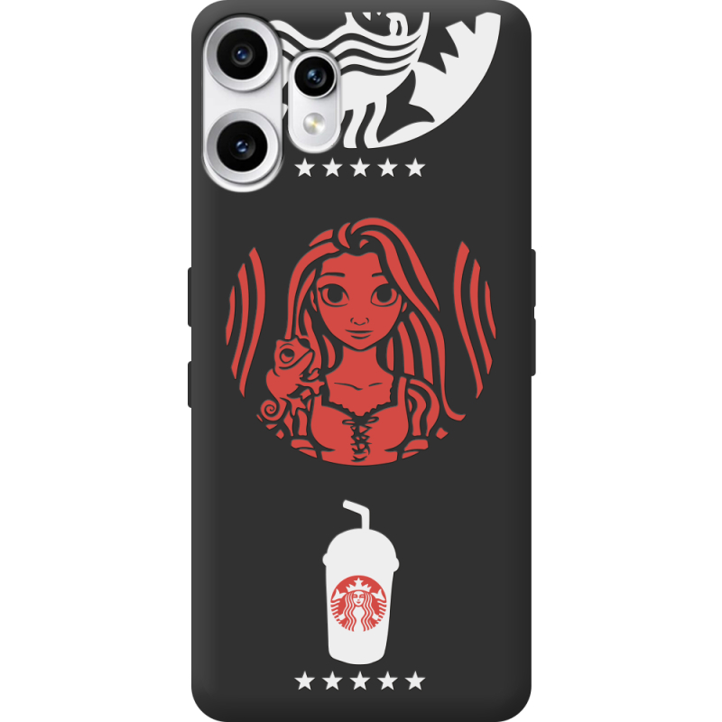 Чорний чохол BoxFace Nothing CMF Phone 2 Pro RedWhite Coffee