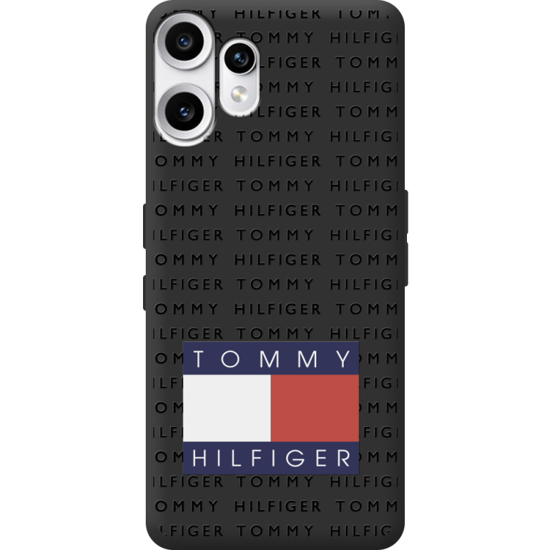 Чорний чохол BoxFace Nothing CMF Phone 2 Pro Tommy Print