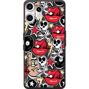 Чорний чохол BoxFace Nothing CMF Phone 2 Pro Rock Graffiti