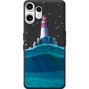 Чорний чохол BoxFace Nothing CMF Phone 2 Pro Lighthouse