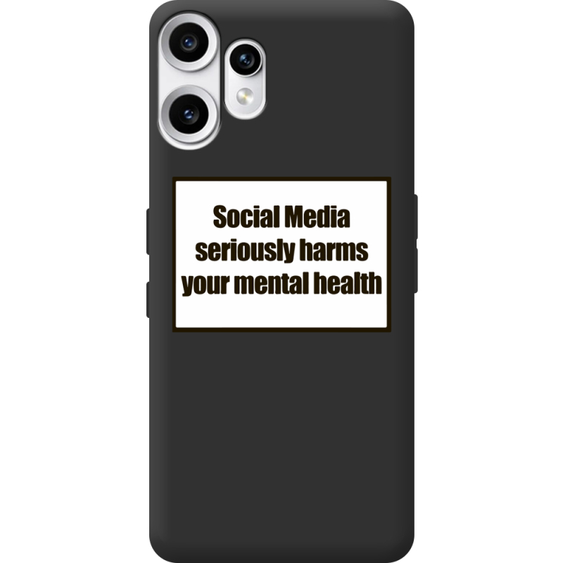 Чорний чохол BoxFace Nothing CMF Phone 2 Pro 