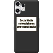 Чорний чохол BoxFace Nothing CMF Phone 2 Pro 