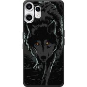 Чорний чохол BoxFace Nothing CMF Phone 2 Pro Wolf