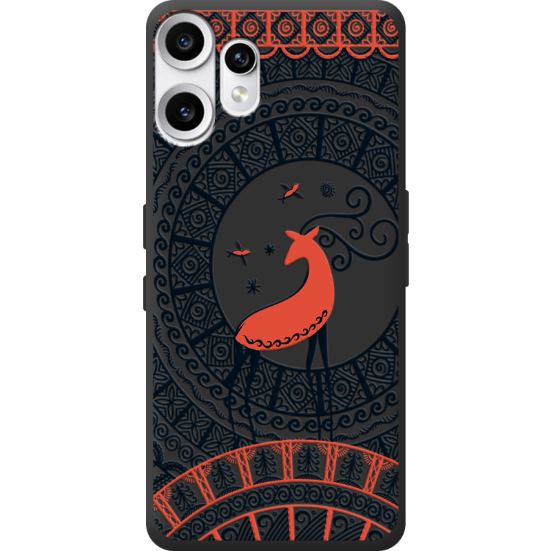Чорний чохол BoxFace Nothing CMF Phone 2 Pro Ornament
