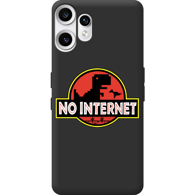 Чорний чохол BoxFace Nothing CMF Phone 2 Pro No Internet