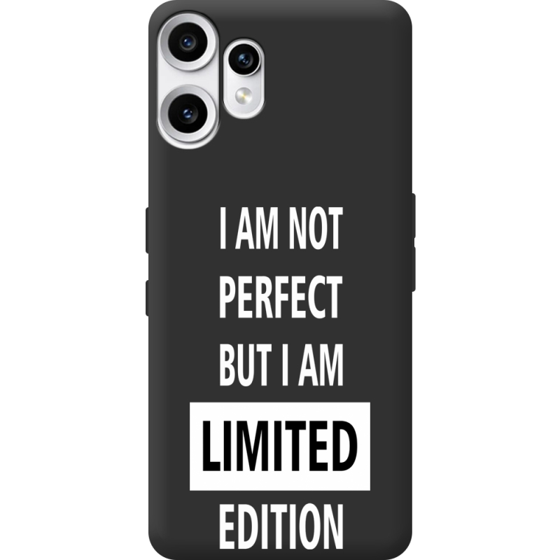 Чорний чохол BoxFace Nothing CMF Phone 2 Pro Limited Edition