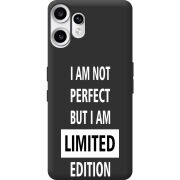 Чорний чохол BoxFace Nothing CMF Phone 2 Pro Limited Edition
