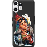 Чорний чохол BoxFace Nothing CMF Phone 2 Pro Tanker Girl