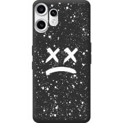 Чорний чохол BoxFace Nothing CMF Phone 2 Pro Sad Way