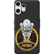 Чорний чохол BoxFace Nothing CMF Phone 2 Pro NASA Spaceship