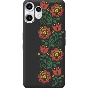 Чорний чохол BoxFace Nothing CMF Phone 2 Pro Ethno
