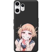 Чорний чохол BoxFace Nothing CMF Phone 2 Pro Himiko Toga Smile
