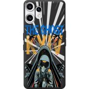 Чорний чохол BoxFace Nothing CMF Phone 2 Pro Привид Києва в дії