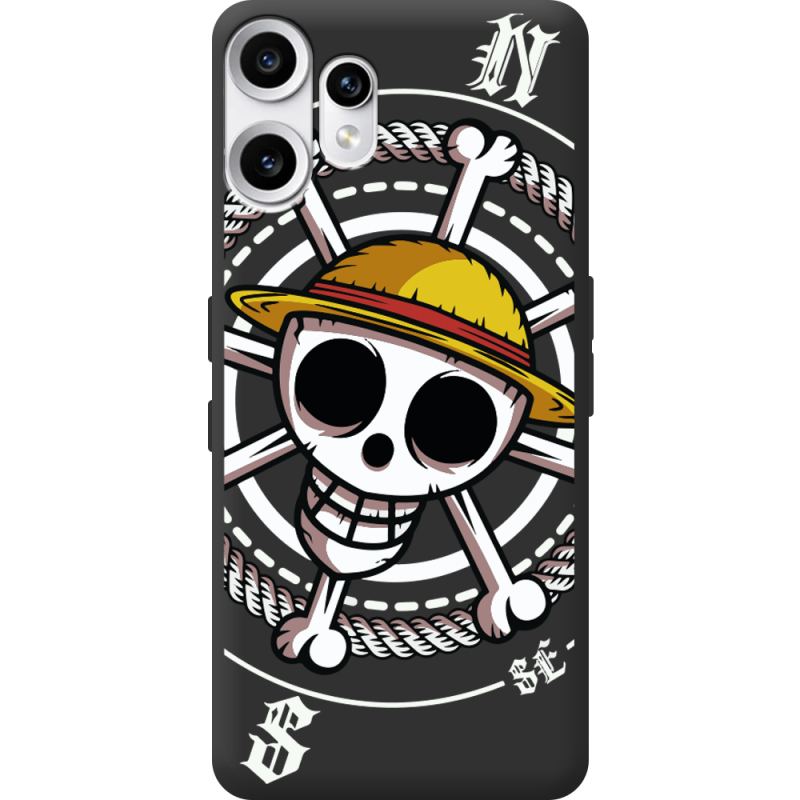 Чорний чохол BoxFace Nothing CMF Phone 2 Pro One Piece Компас