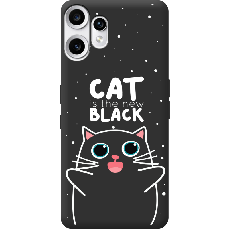 Чорний чохол BoxFace Nothing CMF Phone 2 Pro 