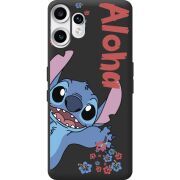 Чорний чохол BoxFace Nothing CMF Phone 2 Pro Гавайський гість Stich