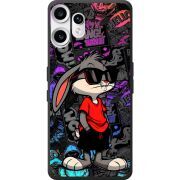 Чорний чохол BoxFace Nothing CMF Phone 2 Pro Малий вухань