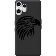 Чорний чохол BoxFace Nothing CMF Phone 2 Pro Eagle