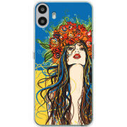 Чохол BoxFace Nothing CMF Phone 1 Ukraine Girl